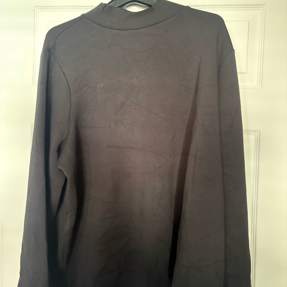 SPANX Charcoal Long Sleeve Top